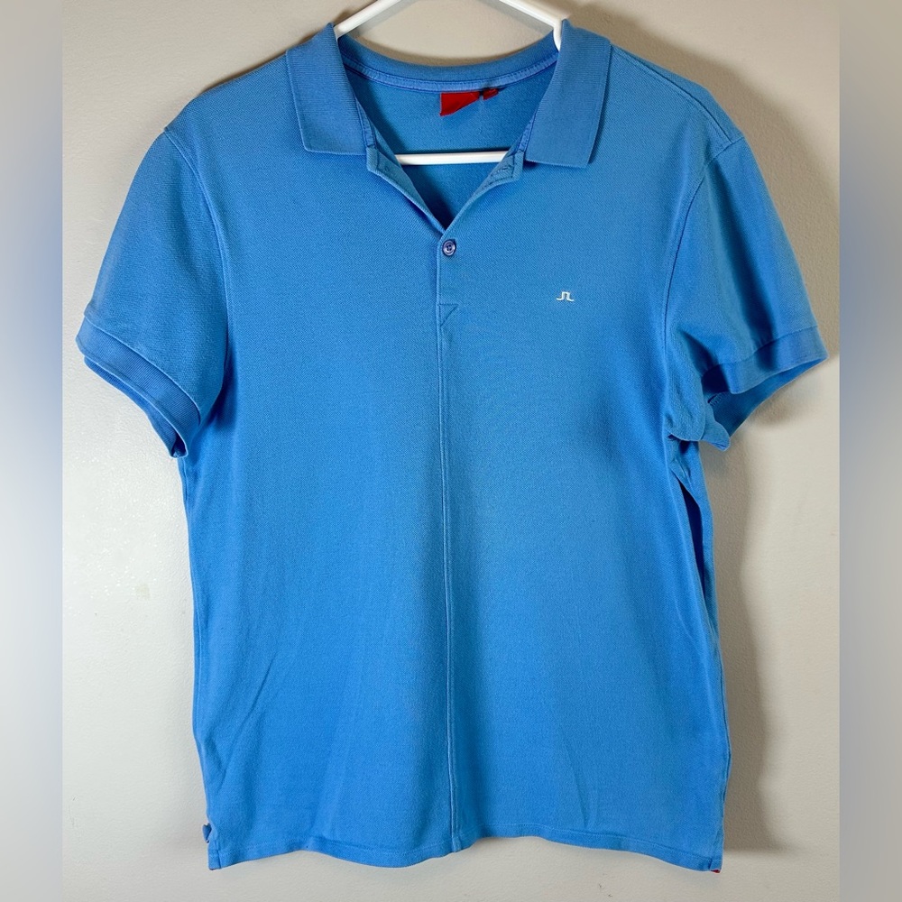 J.Lindeberg Bright Blue golf Women's Polo Shirt
